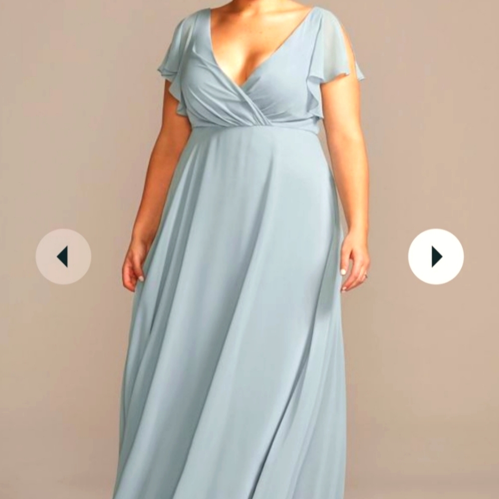 David's Bridal Bridesmaid Dress